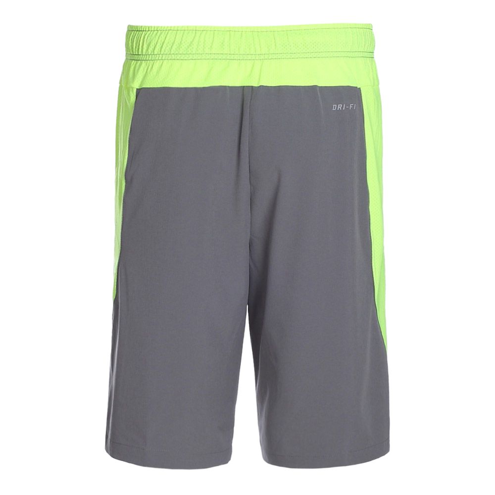 Шорты мужские Woven HYPERSPEED Dri FIT повседневные Nike, серый/желтый — фото 2
