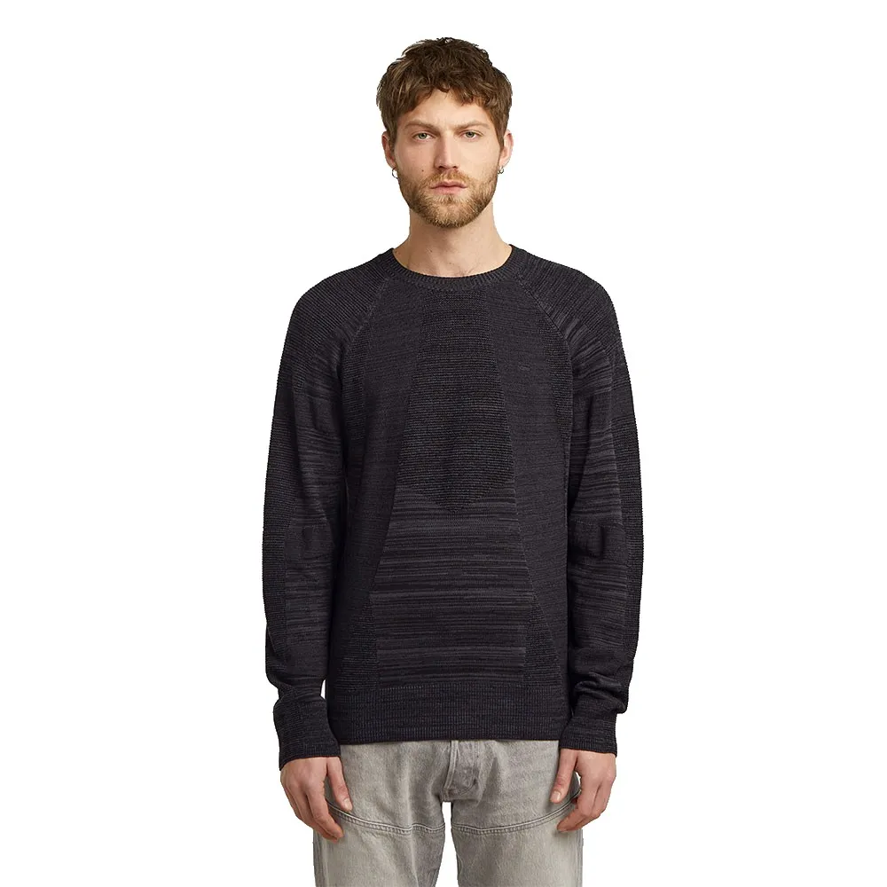 

Свитер G-Star 3D Biker Relaxed Fit, черный