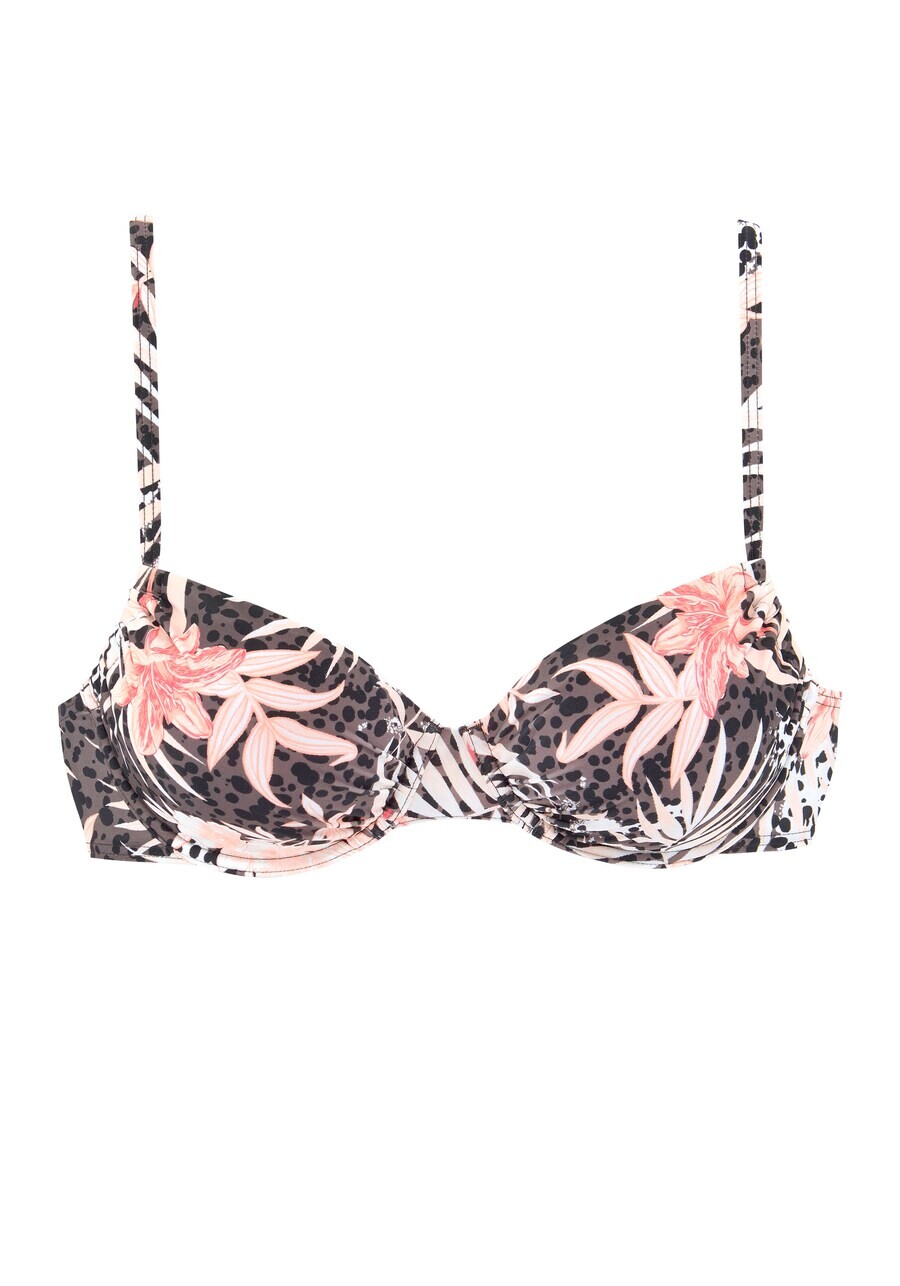

Верх бикини на косточках BUFFALO T-shirt Bikini Top, коричневый