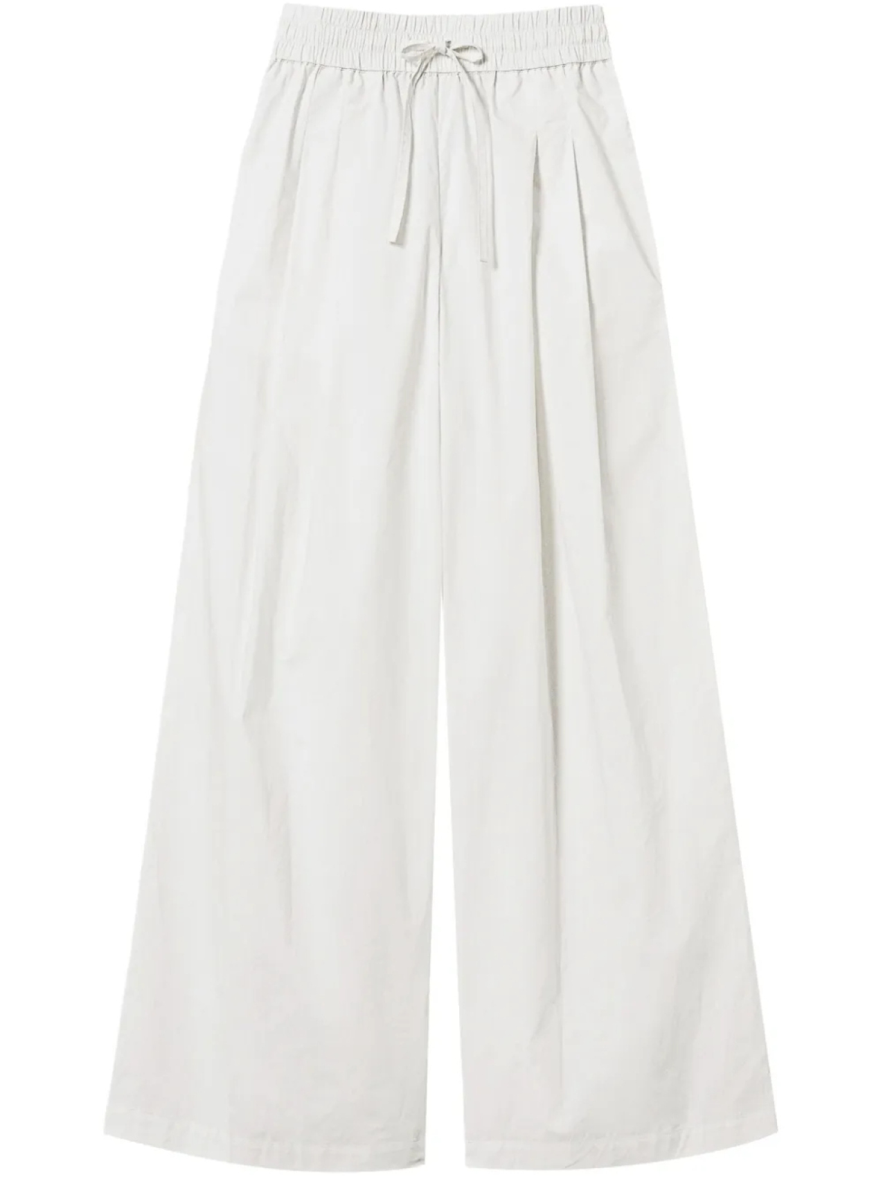 

Хлопковые брюки TWINSET, белый