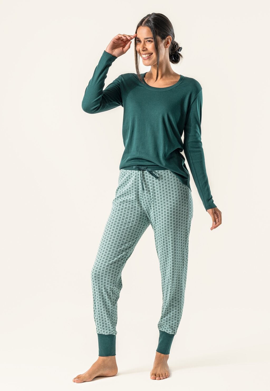 

Верх пижамы SALISA Living Crafts, зеленый