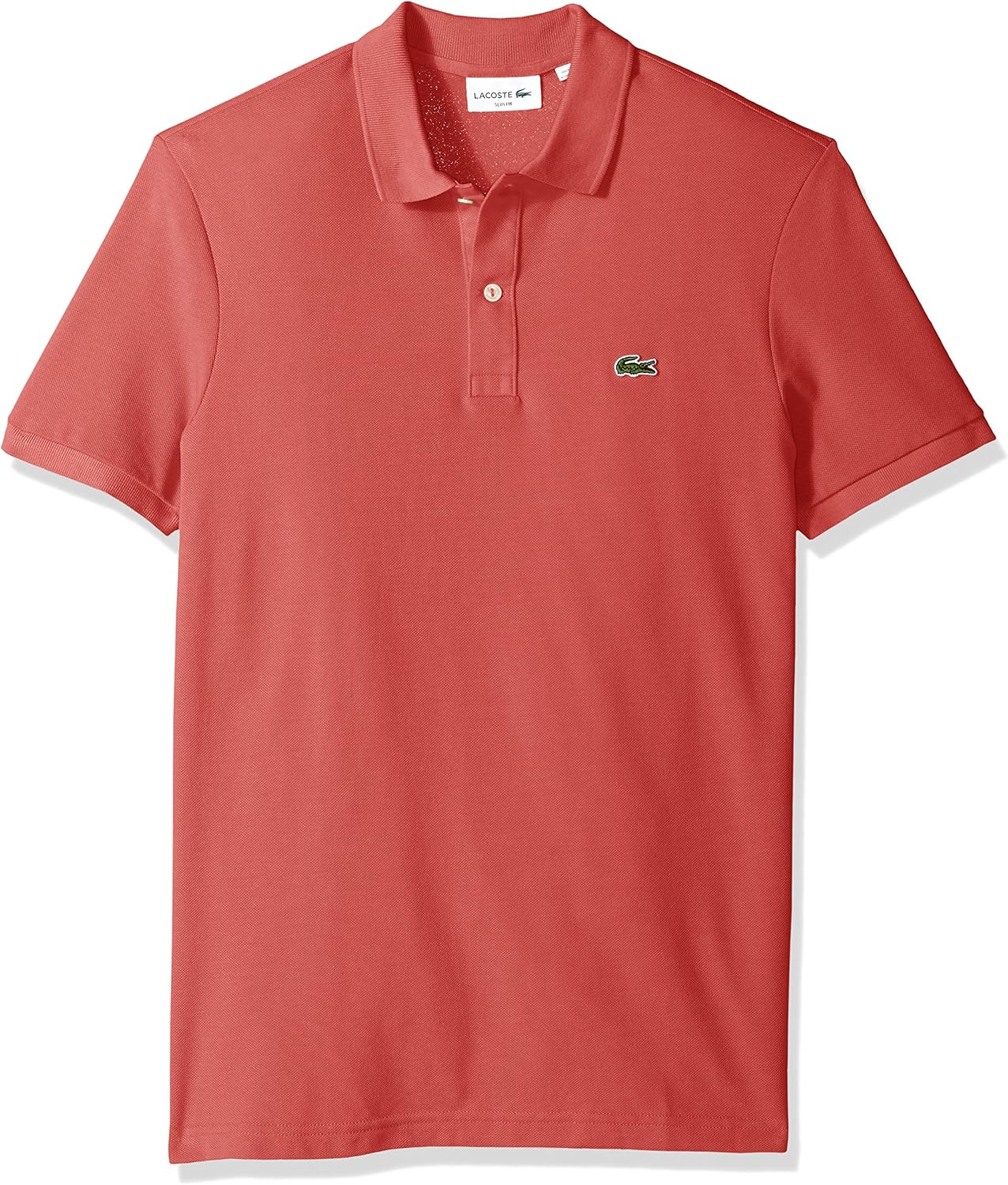 

Lacoste мужская поло Petit Piqué Slim Fit, Sierra Red, Красный, Lacoste мужская поло Petit Piqué Slim Fit, Sierra Red