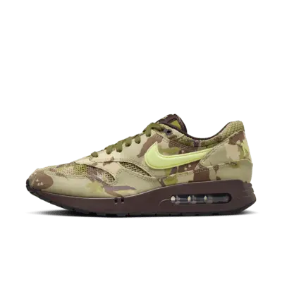 

Кроссовки Nike Air Max 1 '86 OG, цвет Earth/Oil Green/Black/Light Lemon Twist
