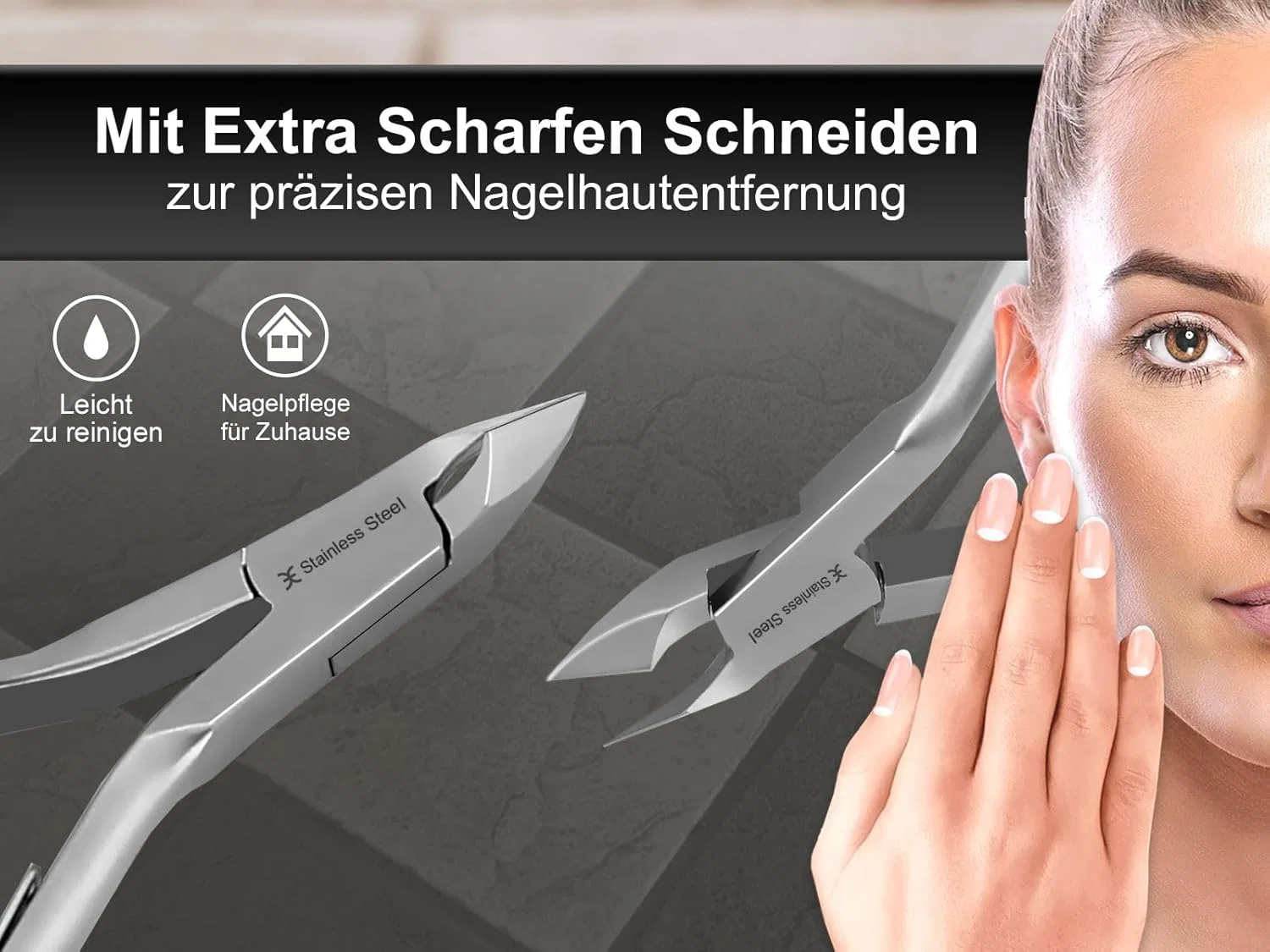 Прецизионные кусачки для кутикулы с режущей поверхностью 7 мм от Excellent-Solingen Instrumentenrw — фото 4