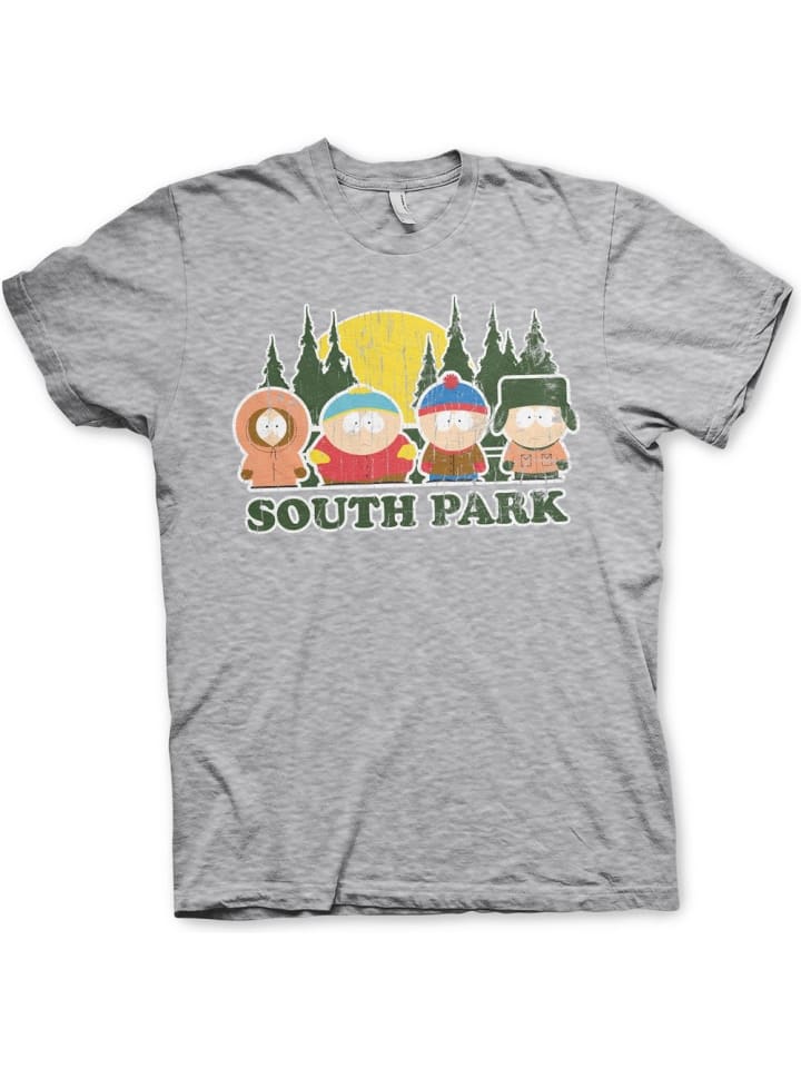 

South Park Футболка серого цвета, Серый, South Park Футболка серого цвета