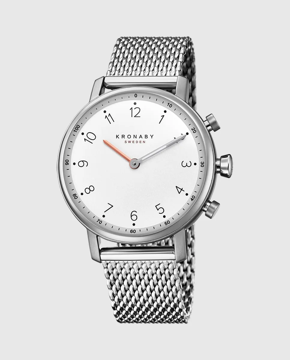 

Nord S0793/1 Женские часы из серебристой стали Kronaby, серебряный