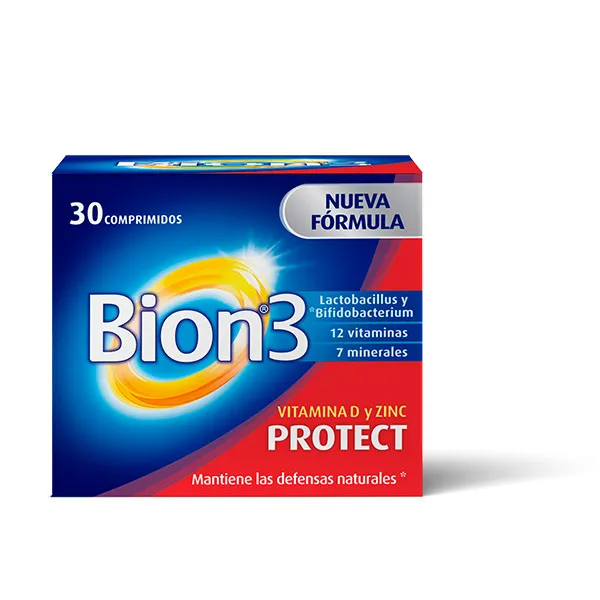 

Биологически активная добавка Protect Vitamina D Y Zinc Bion3, 30 UD