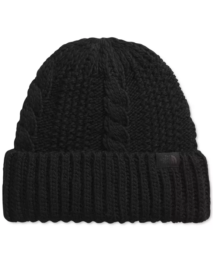 

Женская шапка Oh Mega с манжетами и крупной вязкой The North Face, черный