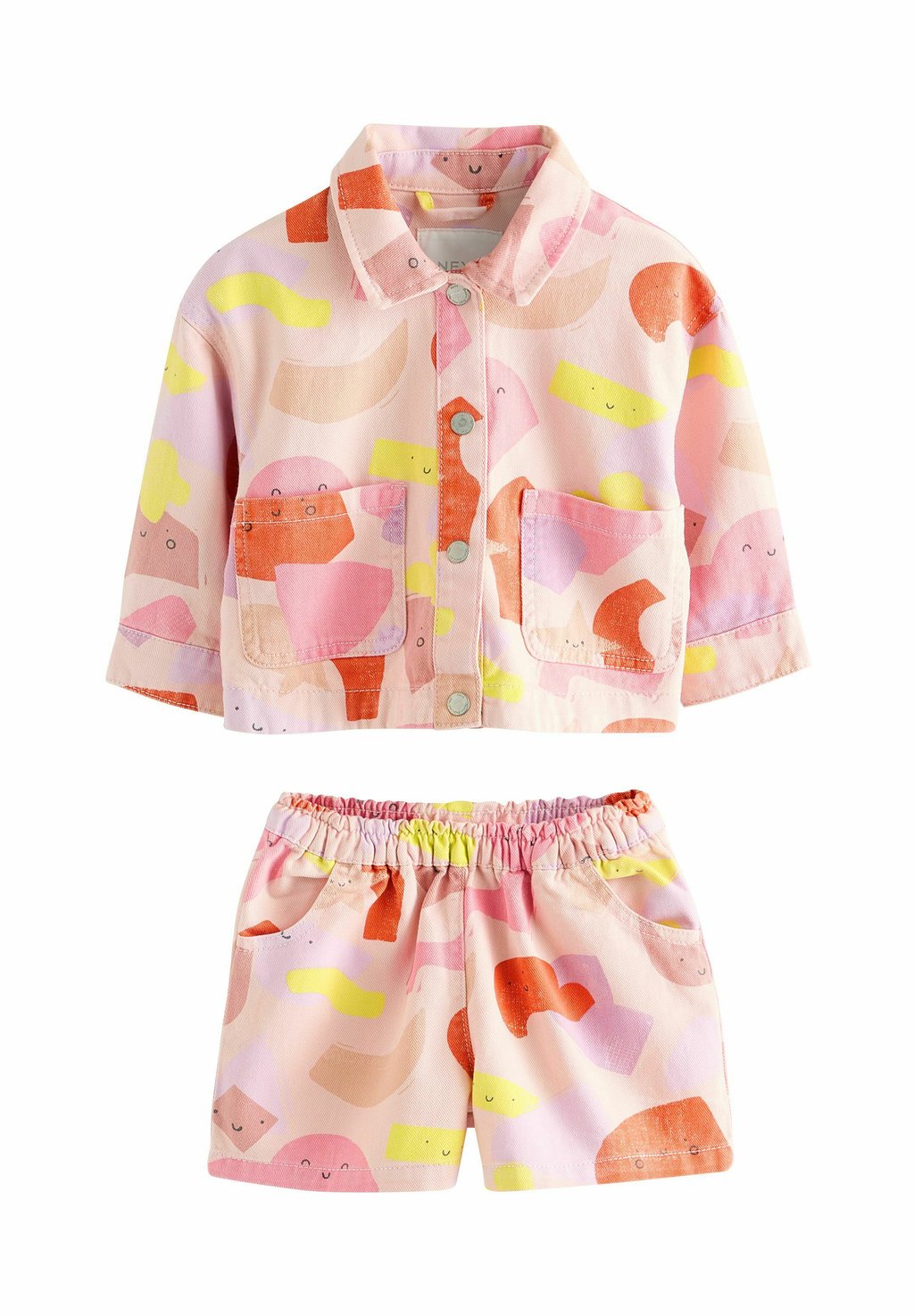 

Шорты REGULAR FIT -PRINTED SET Next, фуксия