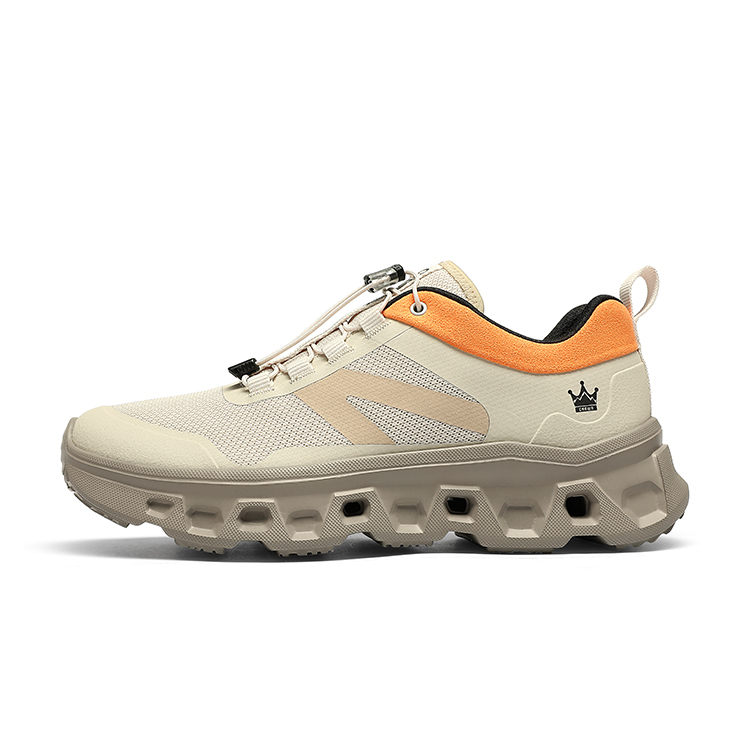 

CROWN Абрикосовые мужские повседневные низкие кроссовки с амортизацией, устойчивые к истиранию и дышащие, цвет Apricot