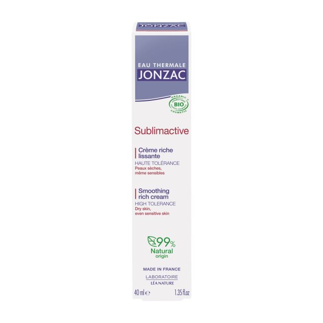 Крем для лица Jonzac — Eau thermale сублимационный антивозрастной разглаживающий насыщенный, 40 мл — фото 3