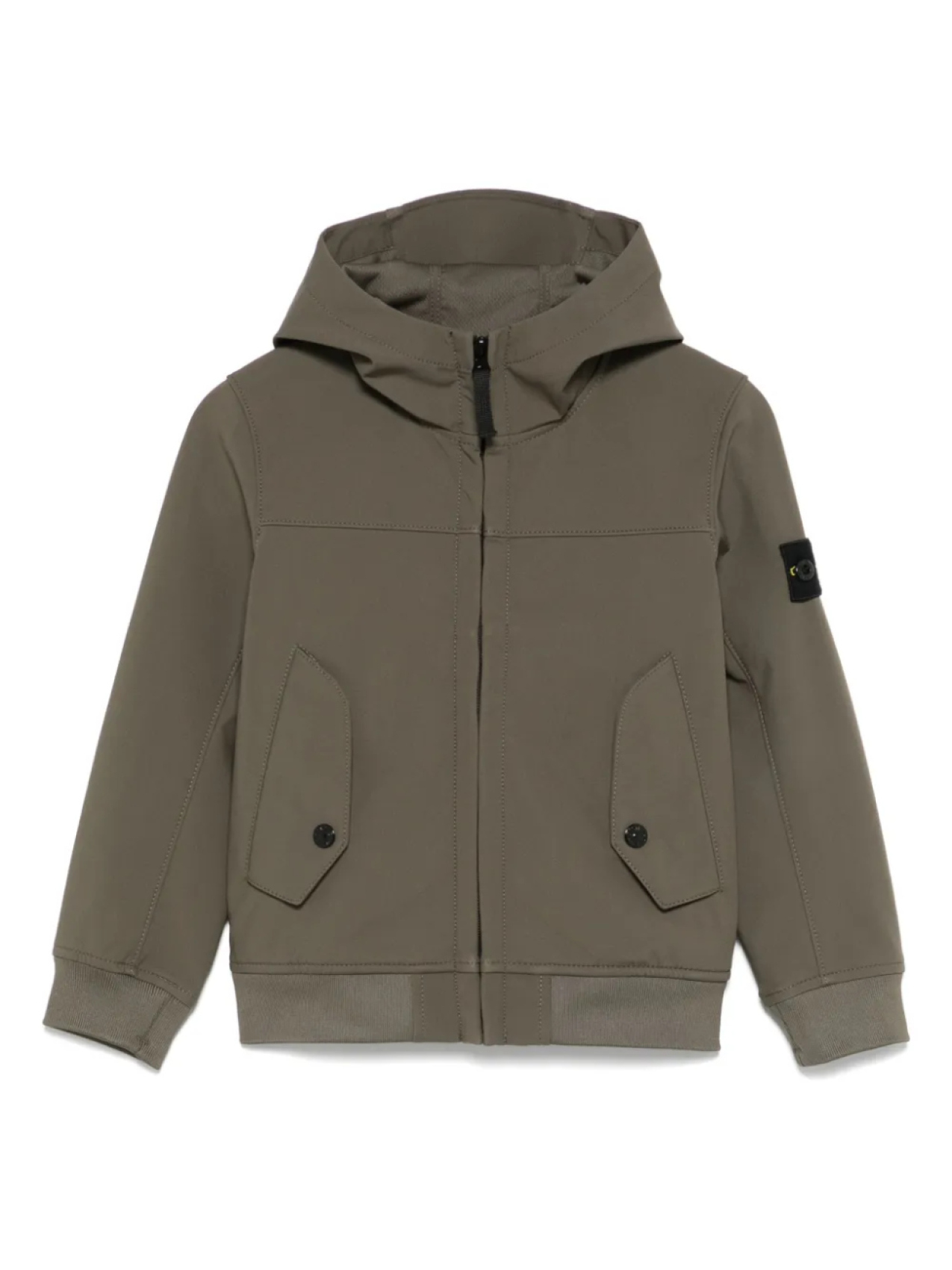 

Куртка с нашивкой Compass Stone Island Junior, зеленый