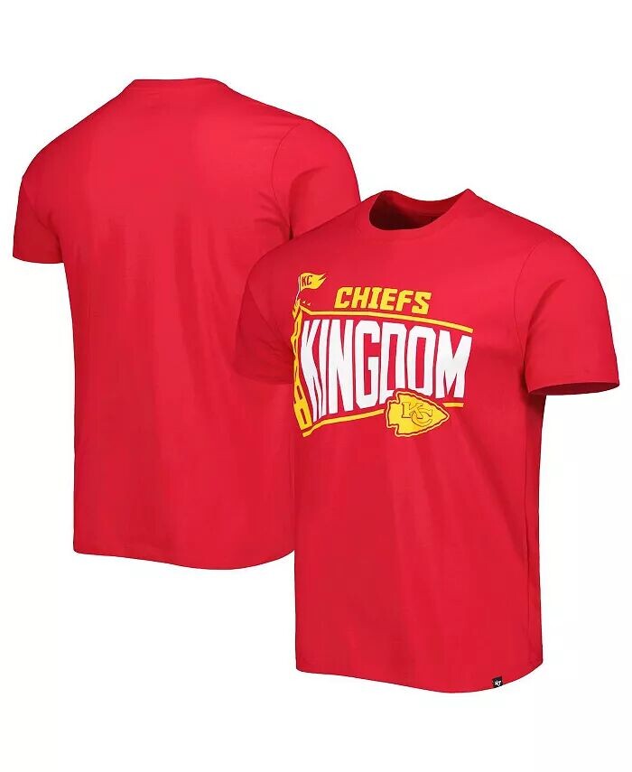 

Мужская красная футболка с логотипом Regional Super Rival Kansas City Chiefs '47 Brand