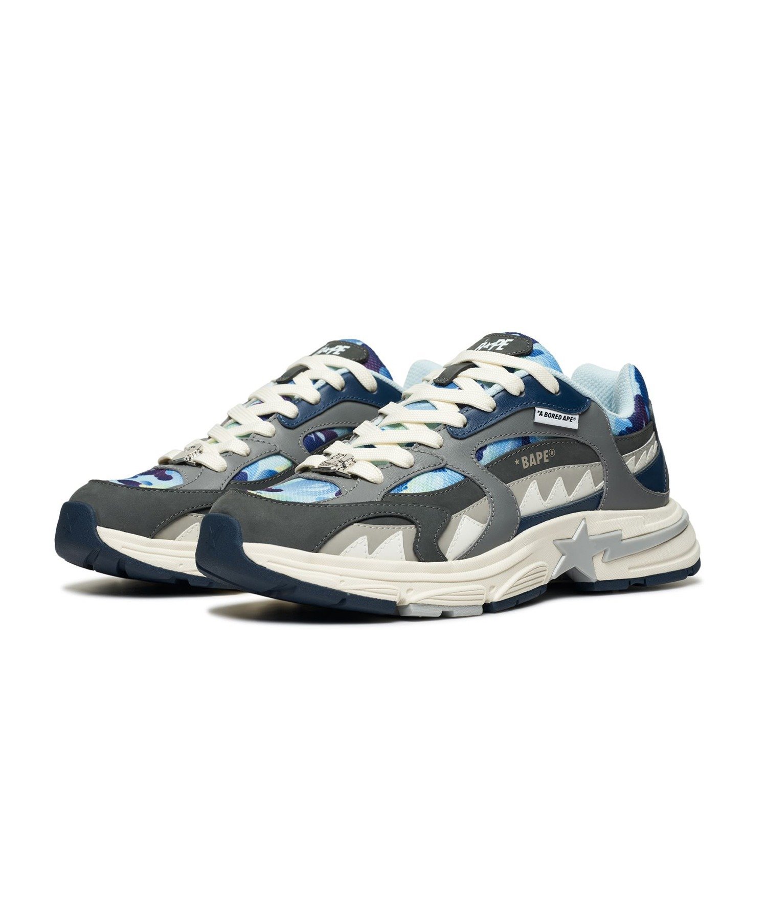 BAPE X BAYC - SHARK STA A BATHING APE, BLUE
