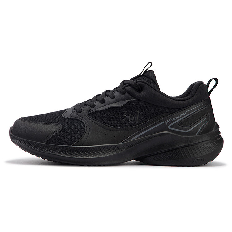 

Кроссовки мужские низкие Obsidian Black/Smoke Grey 361°, Черный, Кроссовки мужские низкие Obsidian Black/Smoke Grey 361°
