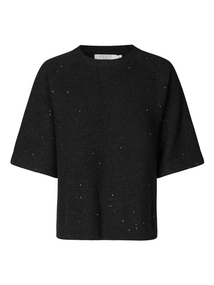 

Рубашка с короткими рукавами MaFarinna черного цвета MASAI