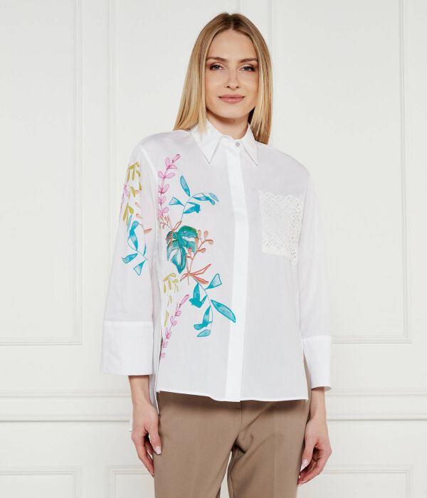 

Рубашка Oversize fit Marc Cain, белый