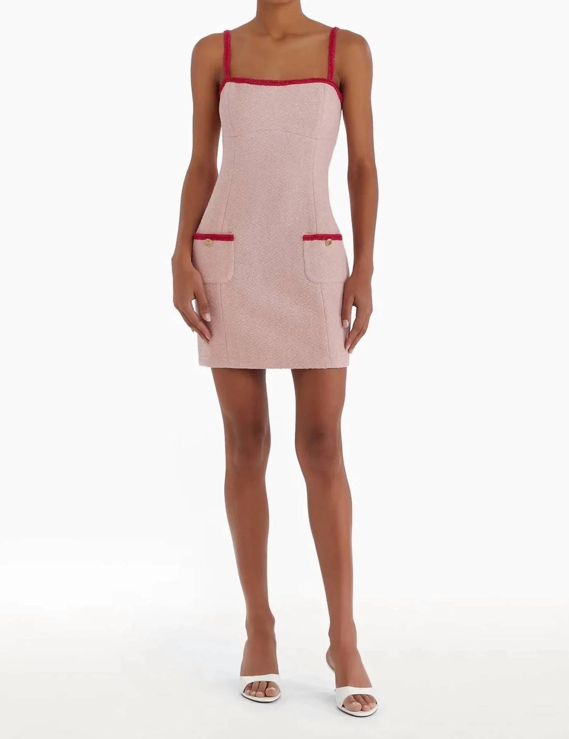 

Платье Windsor в светло-розовом/розовом цвете Amanda Uprichard