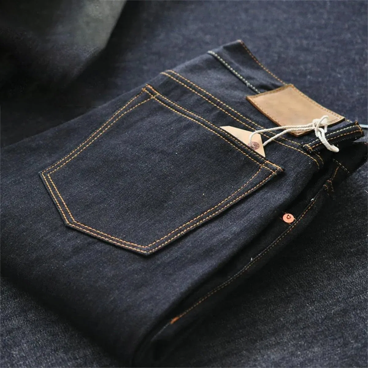 Джинсы с защитой от складок, Selvedge, Indigo — фото 3