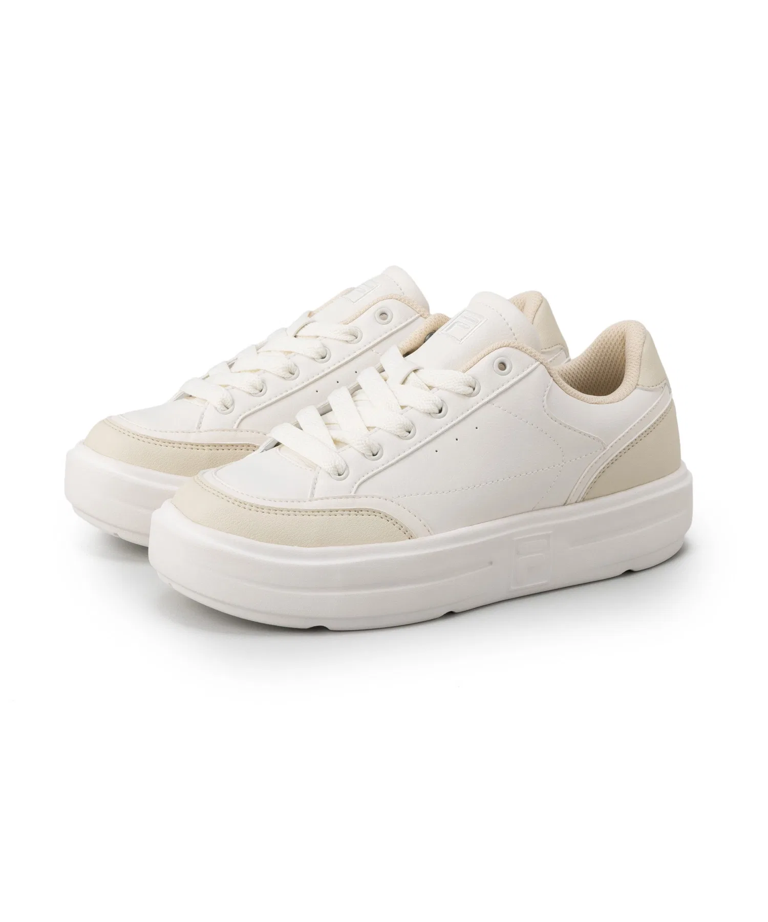 Унисекс кроссовки FILA FUNKY TENNIS 98/25 бежевые — фото 2