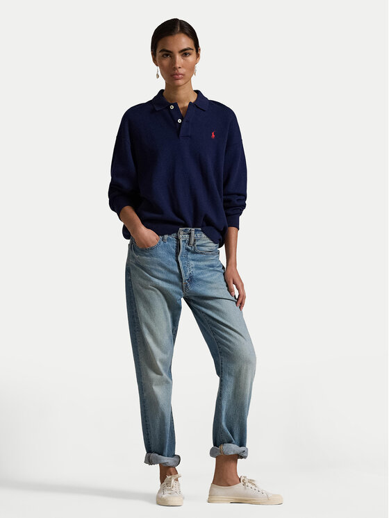 Свитшот relaxed fit 211947966007 Polo Ralph Lauren, синий — фото 2
