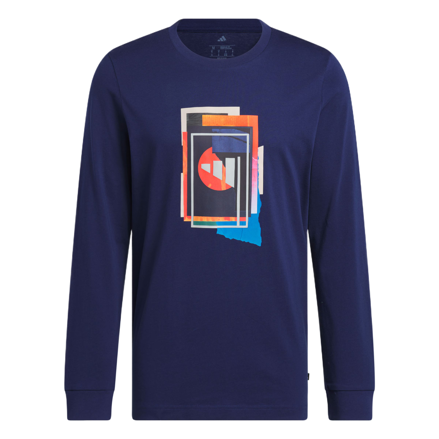 

Adidas Футболка мужская морская синяя, Синий, Adidas Футболка мужская морская синяя