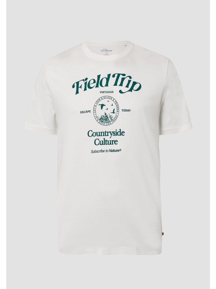 

Футболка в цвете 01D1_white s.Oliver, Белый, Футболка в цвете 01D1_white s.Oliver