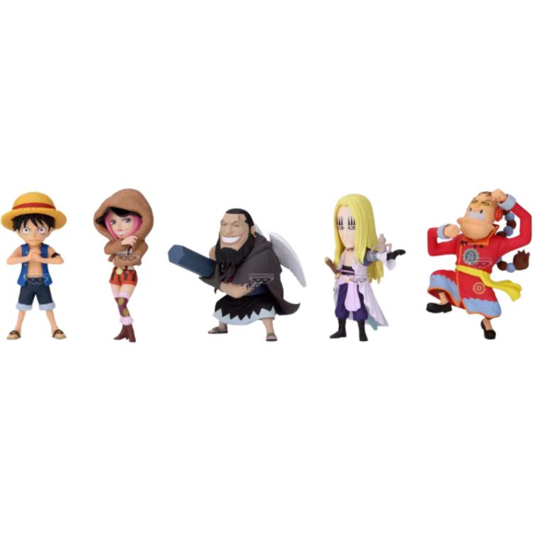 

One Piece WCF The Worst Generation 2 Chopper Island Бонусные подарки BANPRESTO, set of 5 pcs