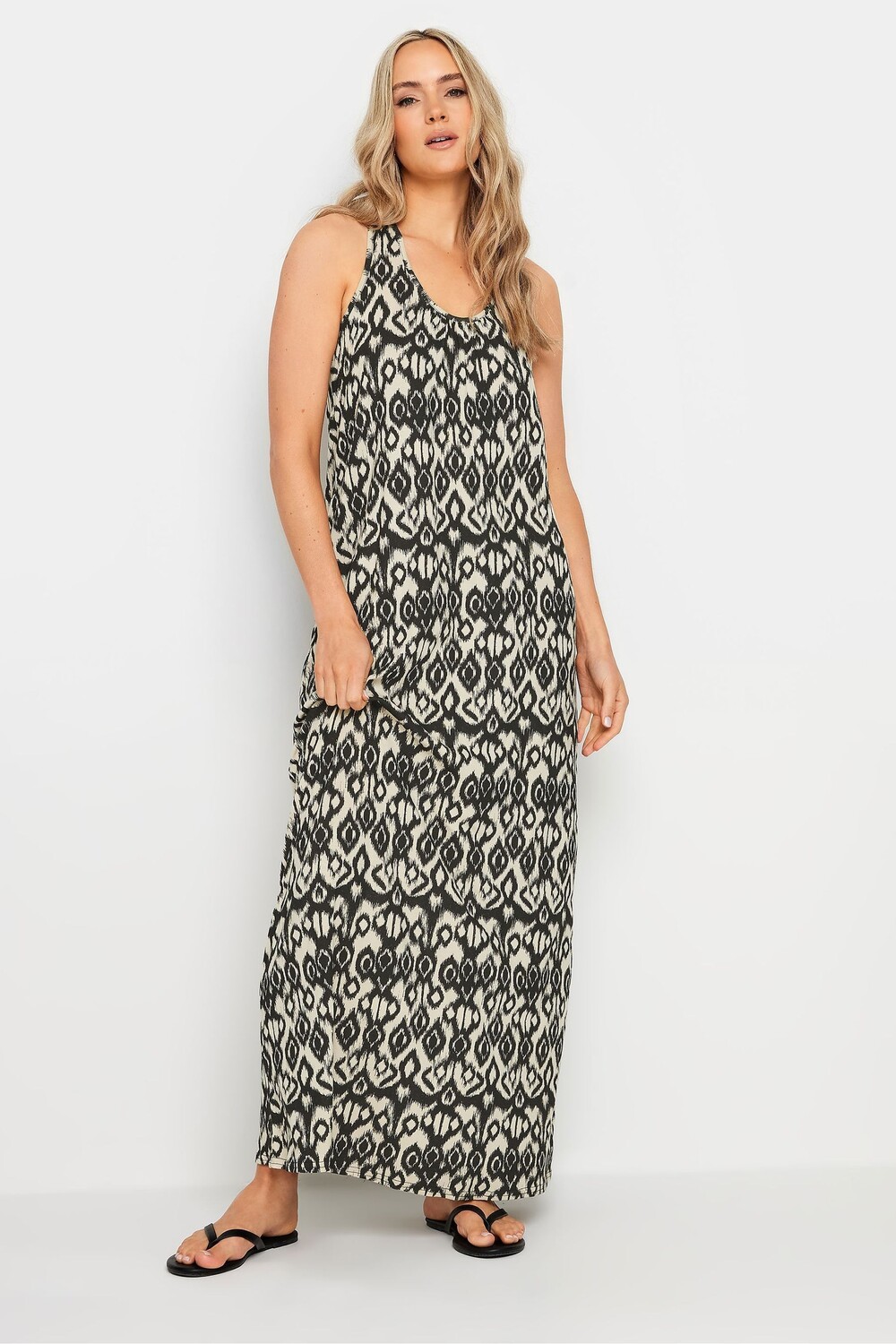 

Платье макси со спиной Racer Long Tall Sally, бежевый