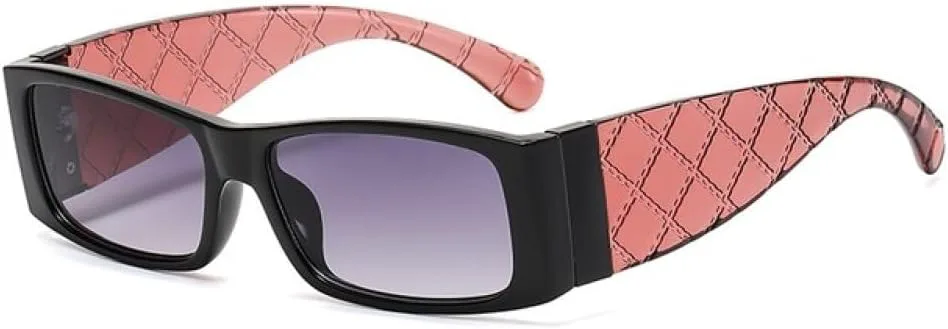 

Маленькие прямоугольные солнцезащитные очки для мужчин и женщин, квадратные солнцезащитные очки для путешествий, винтажные, ретро, ​​UV400 MTZJH, Black Red