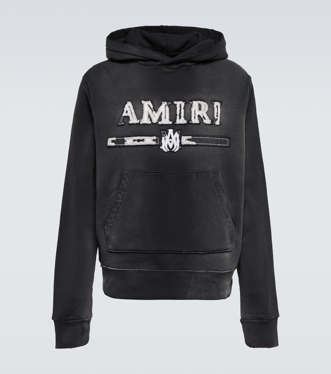 

Хлопковая толстовка с логотипом Amiri, черный