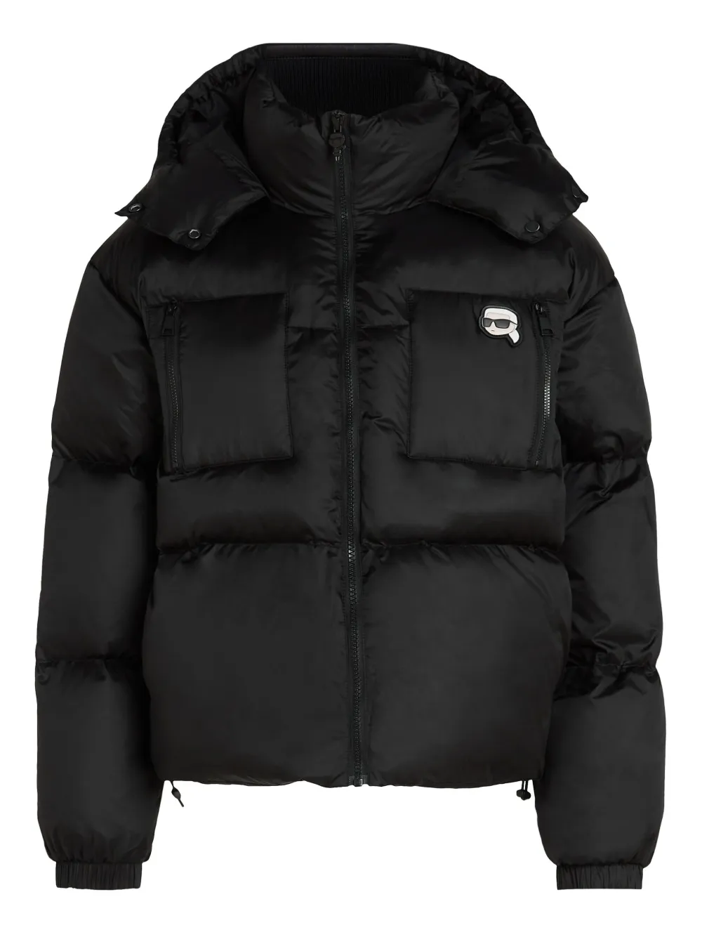 

Пуховик Ikon KARL LAGERFELD, черный