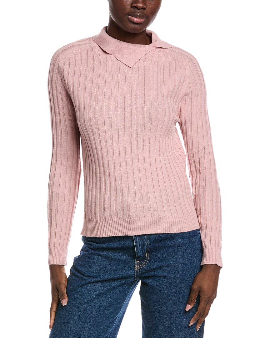 

Мужской свитер из шерсти и кашемира Malo Cashmere, розовый