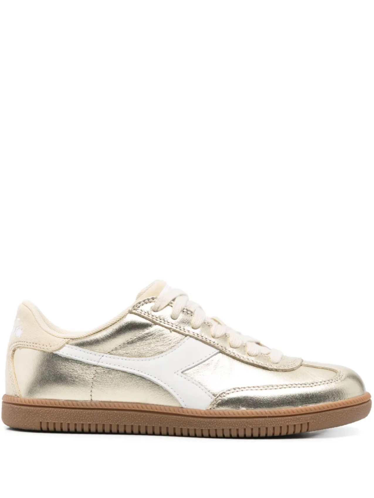 Металлические кроссовки Diadora, золотой