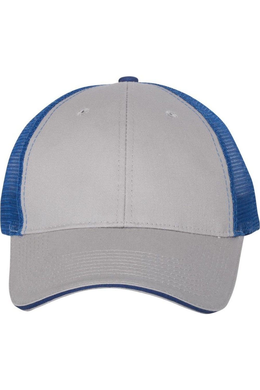 

Кепка дальнобойщика Valucap Sandwich, цвет grey/ royal