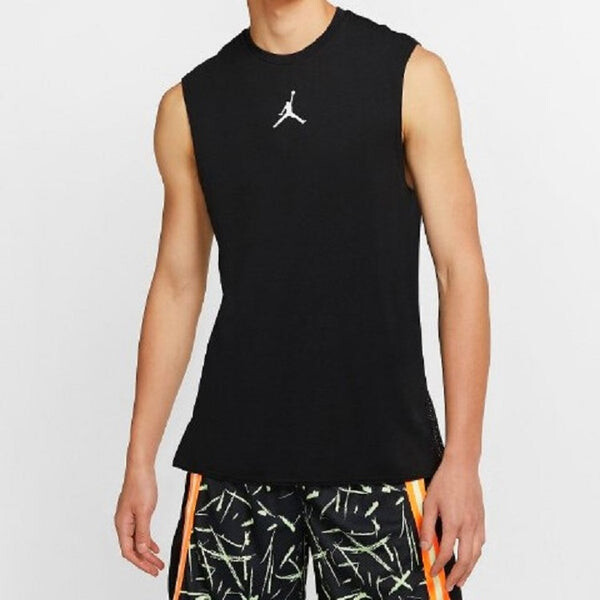 Майка Air Jordan Basketball Training Sports Sleeveless Vest Black, черный — фото 4
