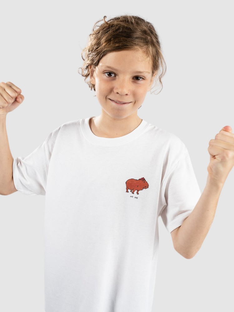 Футболка A.LAB No Cap Youth Kids T-Shirt, white — фото 3