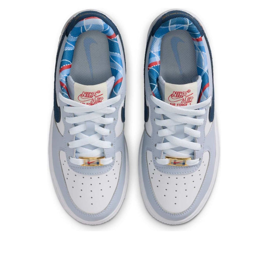 Кроссовки (GS) Nike Air Force 1 LV8 'Just Do It', белый — фото 4
