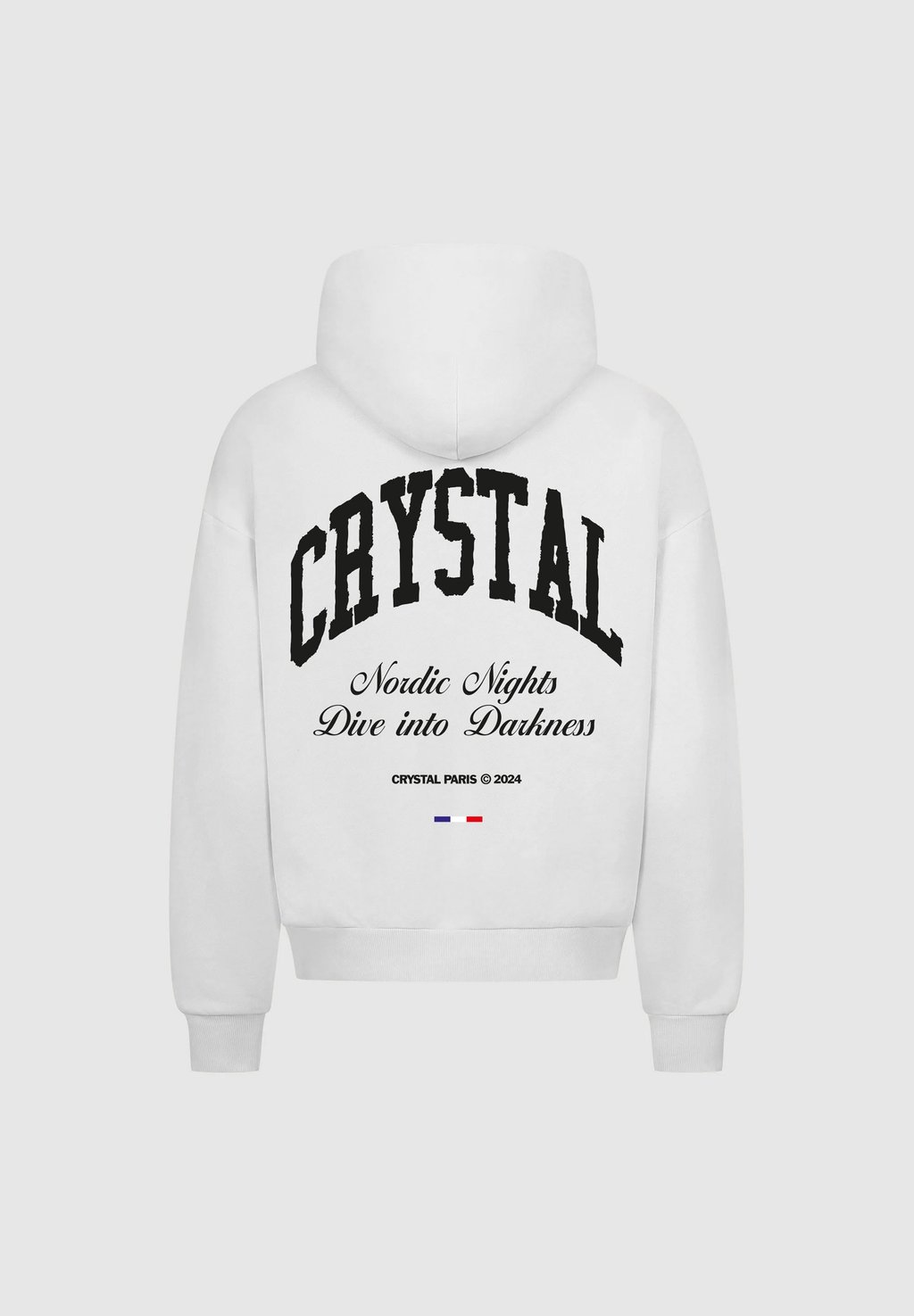 

Толстовка с капюшоном NORDIC NIGHTS CRYSTAL PARIS, белый