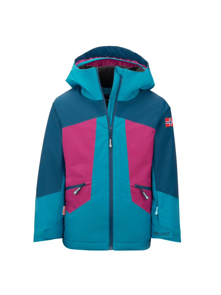 

Куртка для лыж и сноуборда Trollkids Ski-/ Snowboardjacke Rauland, цвет madeira blue