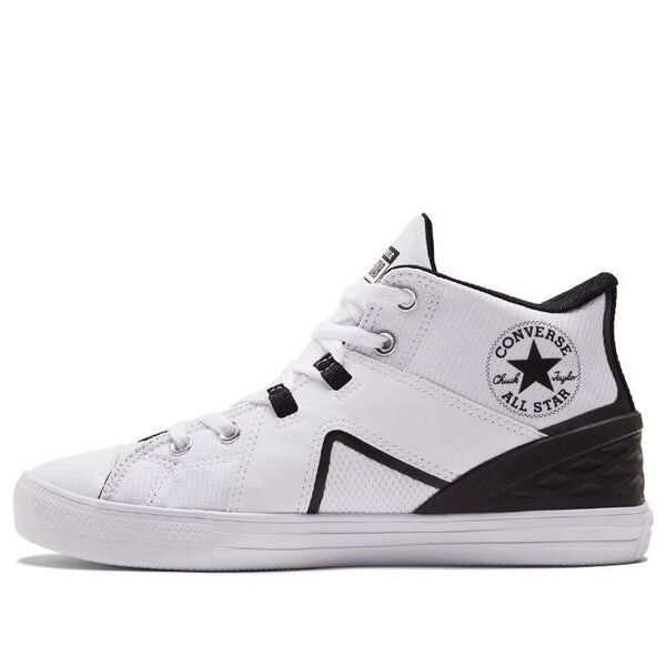 

Кроссовки chuck taylor all star flux ultra mid 'white black' Converse, белый