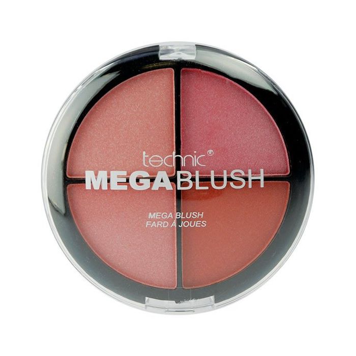 

Румяна Mega Blush Quad de Coloretes Technic, Multicolor