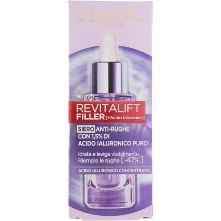 

L'Oreal Paris Revitalift Filler + сыворотка против морщин с гиалуроновой кислотой 30 мл, L'Oreal
