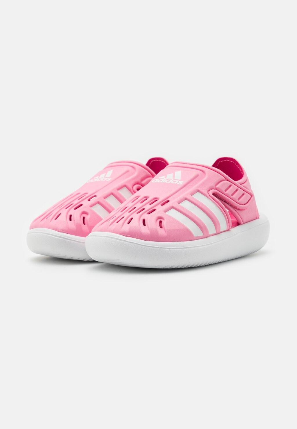 Шлепанцы CLOSED-TOE SUMMER WATER adidas Performance, цвет bliss pink/footwearwhite/pulse magenta — фото 2