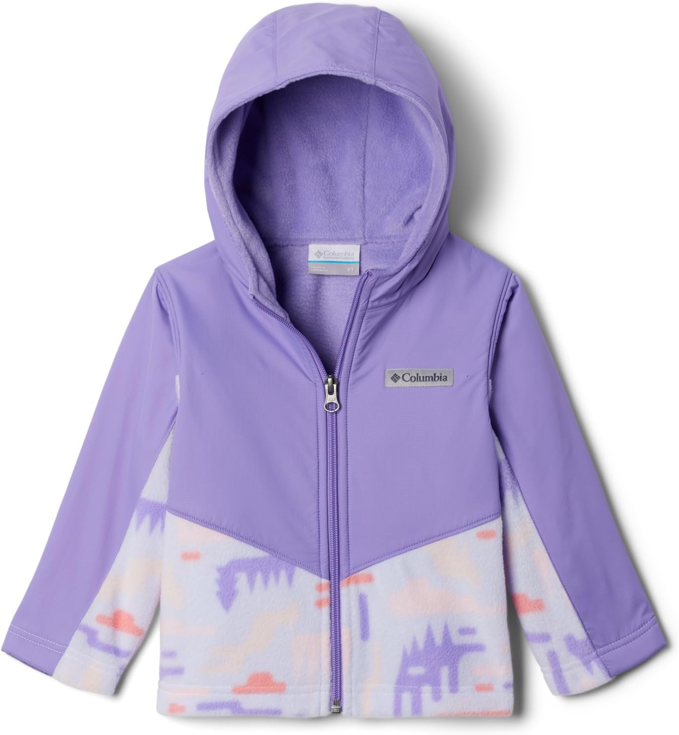 

Толстовка Columbia Unisex Baby Steens Mt Ii Overlay, Snowdrift Highland/Paisley Purple