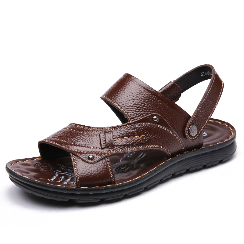 

Bindu Мужские пляжные сандалии коричневые, цвет Brown