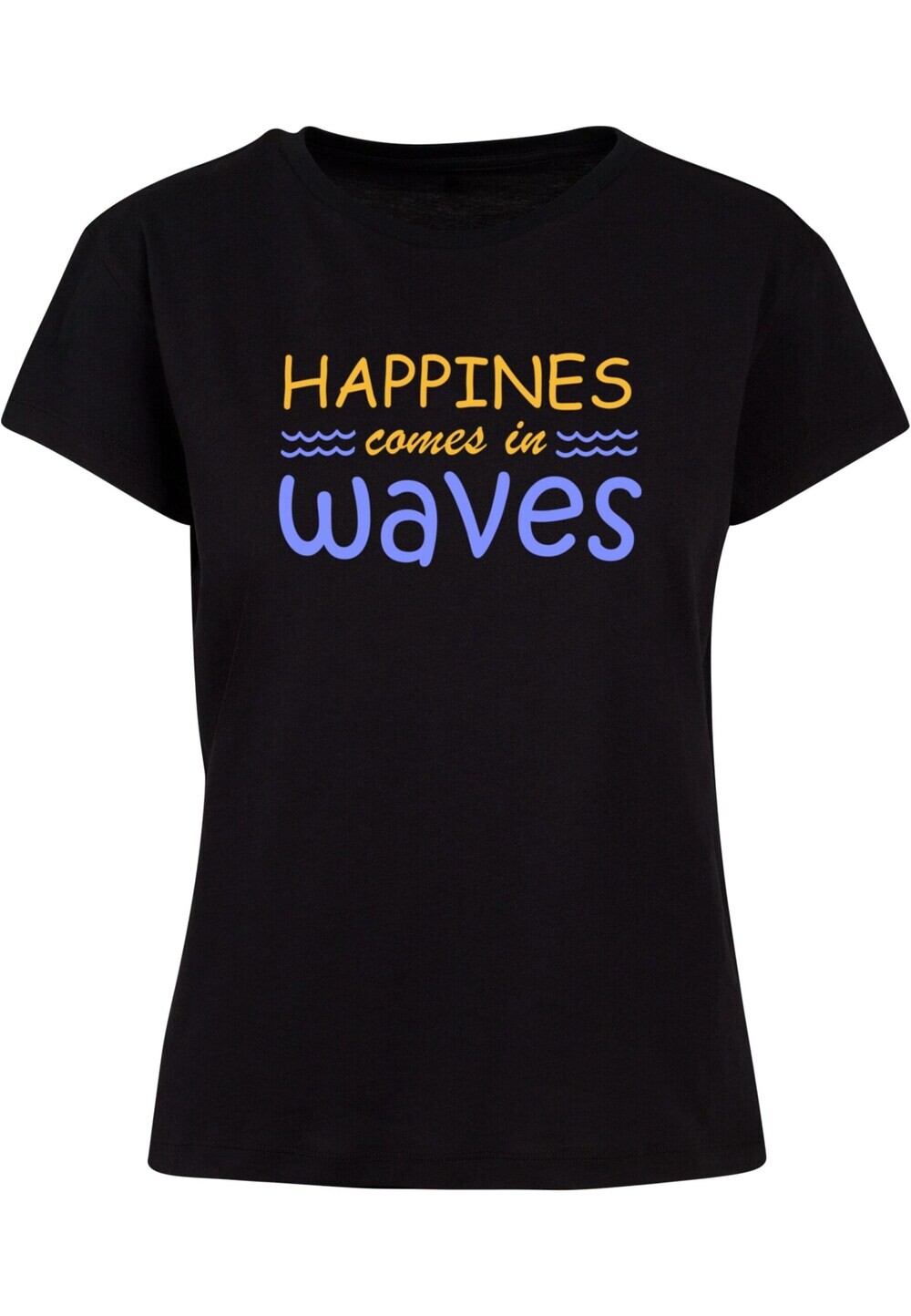 

Рубашка Merchcode Summer - Happines Comes In Waves, черный