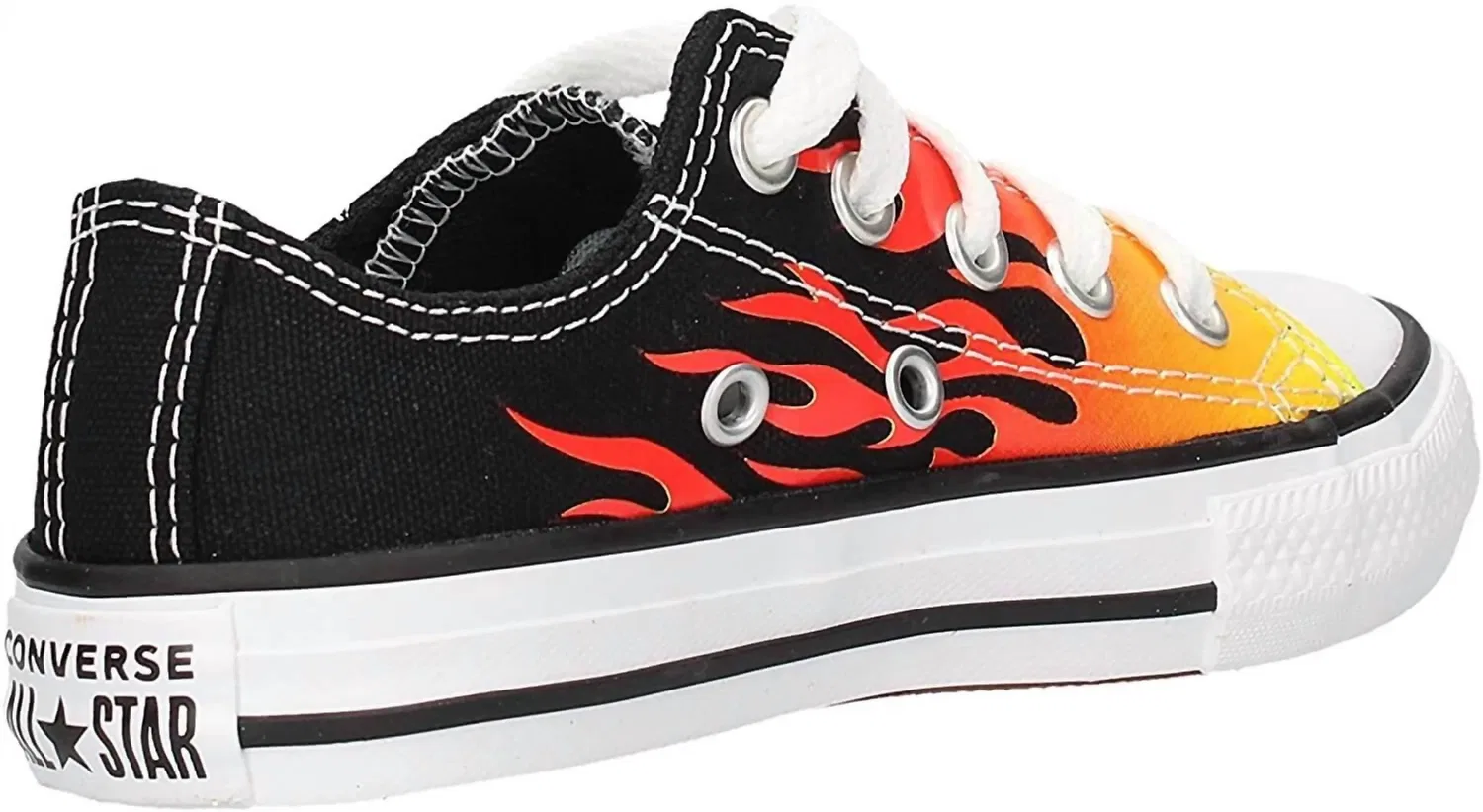 Converse Детские кеды Chuck Taylor All Star Ox Low из черного текстиля — фото 3