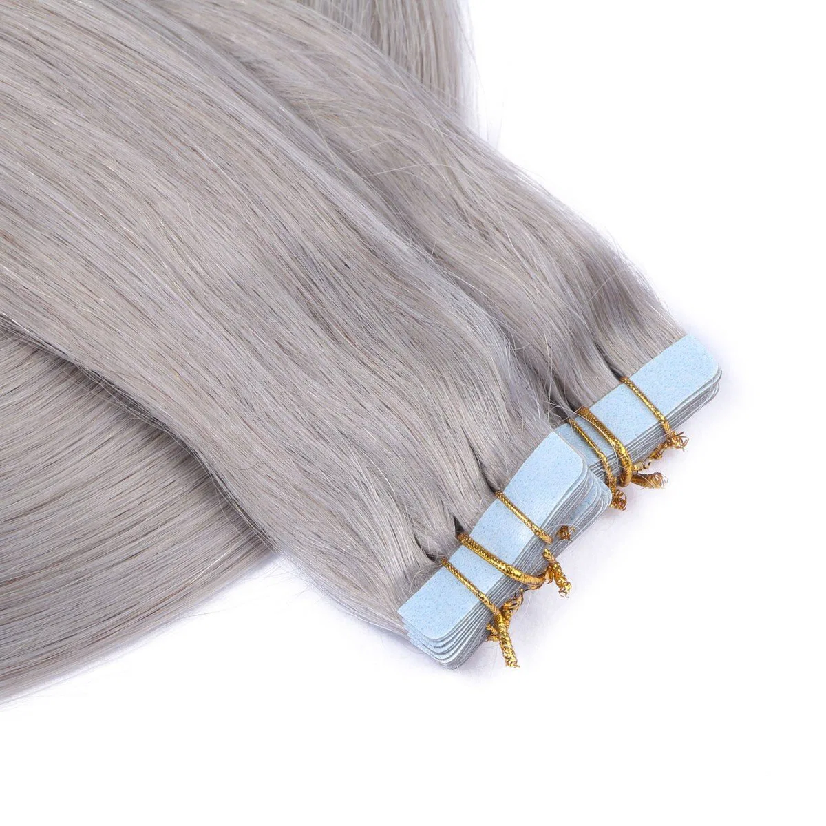 Накладные пряди для волос на лентах Remy Hair Extensions (60 см, 20 шт.) Haar-Profi — фото 4