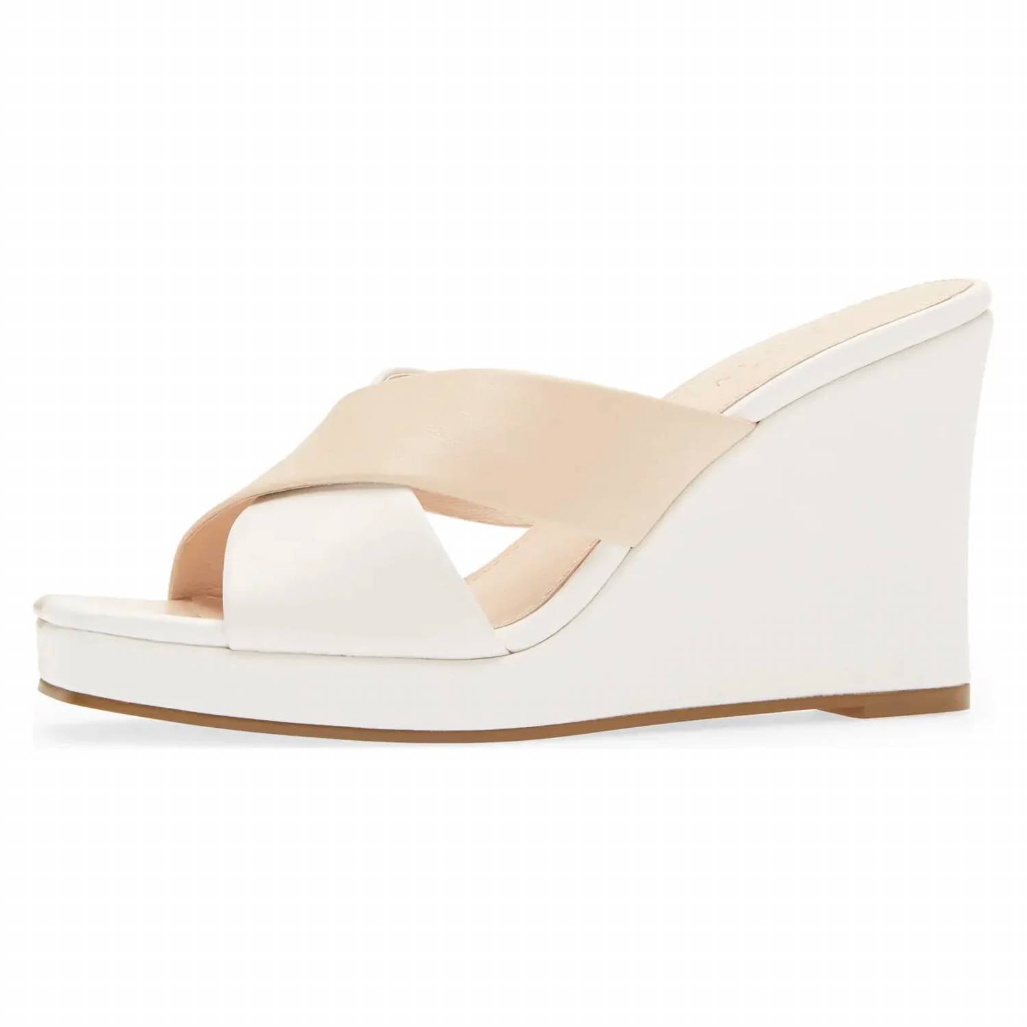 Женские туфли Wesley Wedge в цвете Nude White CECELIA NEW YORK — фото 2